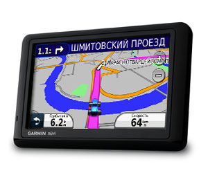 GPS НАВИГАТОР Garmin NUVI 1410 Rus  010-00810-07 автомобильный ТАЙВАНЬ
