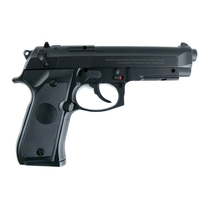 Пистолет пневмат.Stalker S1911Т к.4,5, пластик,120 м/с,черн,+250шар (аналог Colt1911)