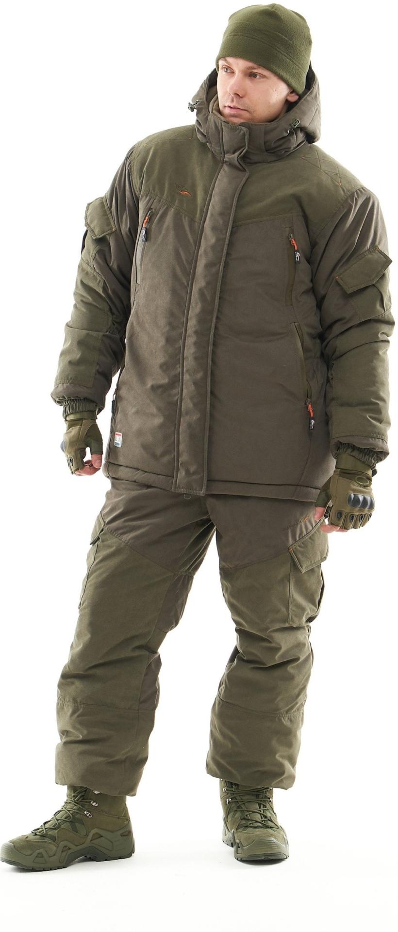 Костюм Бизон (Норвегия/С.Хаки) Зима -15  р.60-62/170-176 | Оружейный магазин «Макарыч»