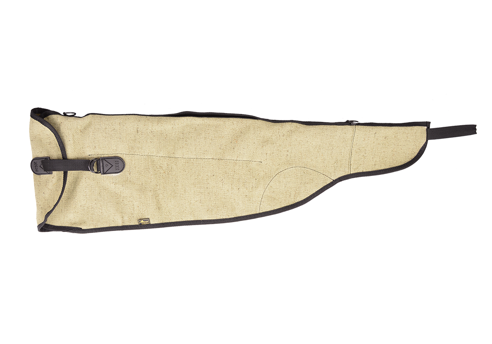 Чехол для ИЖ-27, в сборе, Сайга-12-120 см (брезент+кож.отделка) Сокол