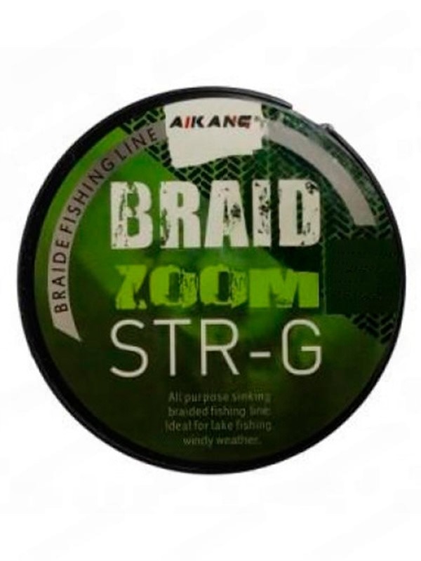 Леска BRAID ZOOM STR-G 0.14mm 9.6kg 100m | Оружейный магазин «Макарыч»