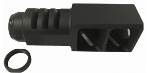 Дульный тормоз-компенсатор "Ильина" BV-01, материал Д16 Т, 128гр