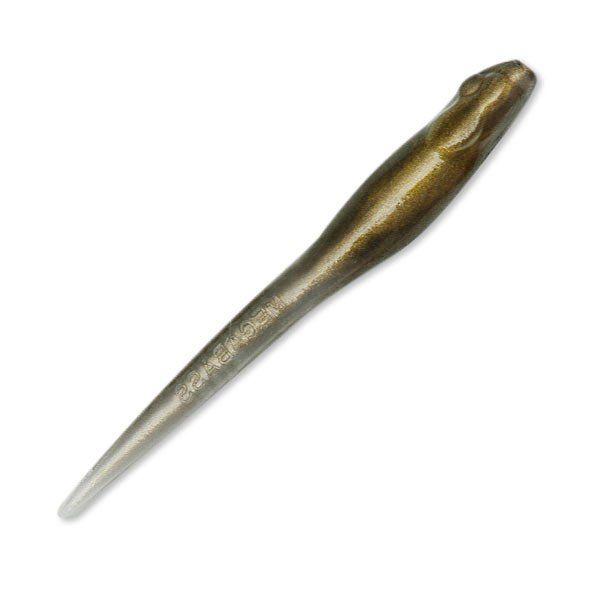 Слаг HONJIKOMI HAZEDONG 3.5 цв. Smoke Solid/Gold Pearl MEGABASS | Оружейный магазин «Макарыч»