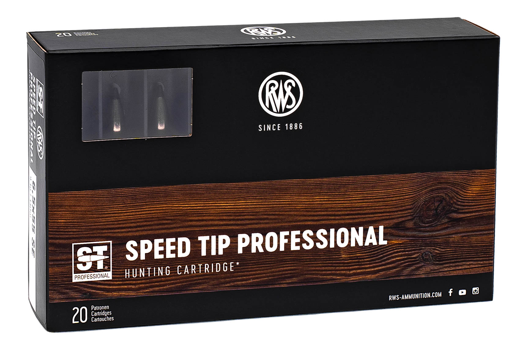 6,5х55  DN 140/9.1 S-Tip Pro (20шт) | Оружейный магазин «Макарыч»