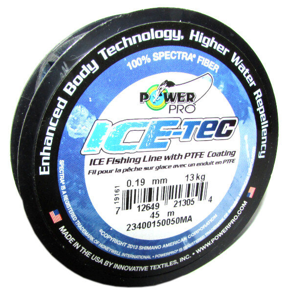 Шнур Power Pro 70m Ice Blue 0.19 | Оружейный магазин «Макарыч»