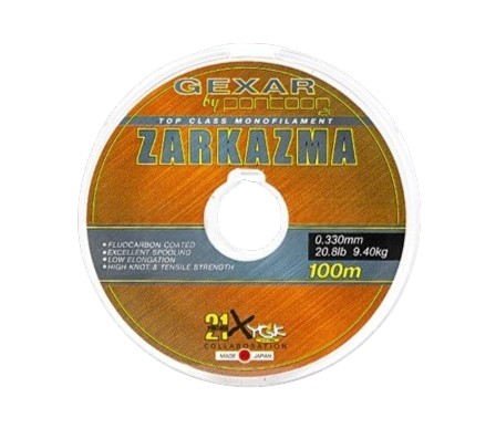 Монолеска Zarkazma 0.35 мм 10,4 кг 23,0 lb коричневая | Оружейный магазин «Макарыч»