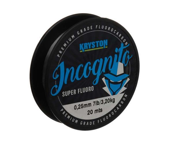 Леска карповая KRYSTON INCOGNITO SUPER FLUOROCARBON 5LB 50м 0,22мм | Оружейный магазин «Макарыч»