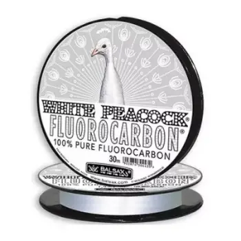 Леска BALSAX White Peacock Fluorocarbon 30м 0,16 (2,57кг) | Оружейный магазин «Макарыч»