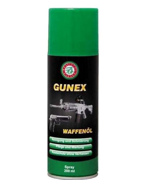 Gunex 2000 spray 200 мл. масло оружейное