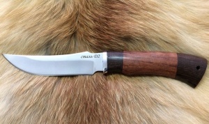 Нож туристический "Лис" ц/м граб
