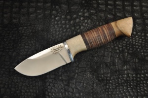 Нож туристический "Скинер"дамасск
