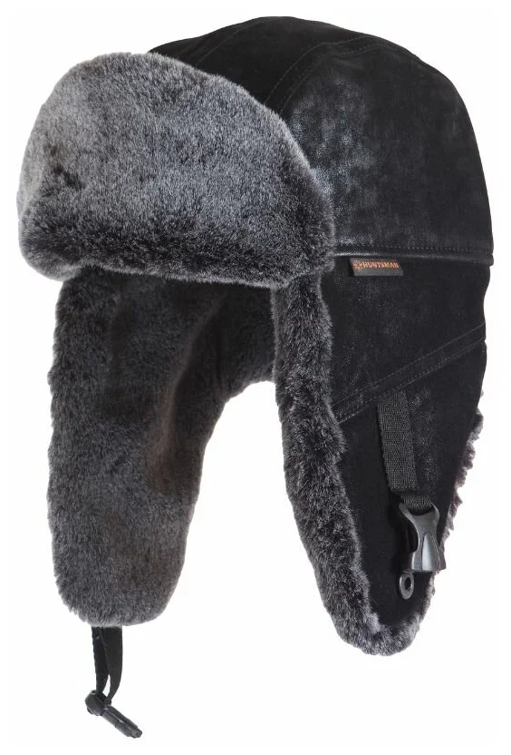 Шапка-ушанка Huntsman  "Енисей", черная р.58-60 | Оружейный магазин «Макарыч»