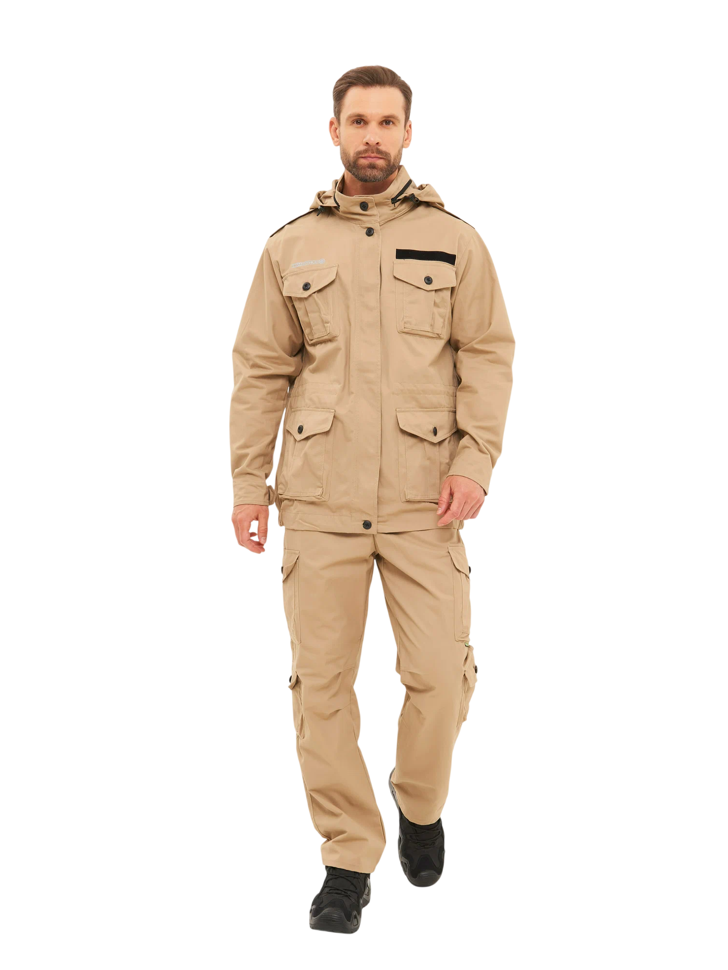 Костюм демисезонный Huntsman "Крафт",хлопок, хаки, р.56-58/182-188 | Оружейный магазин «Макарыч»