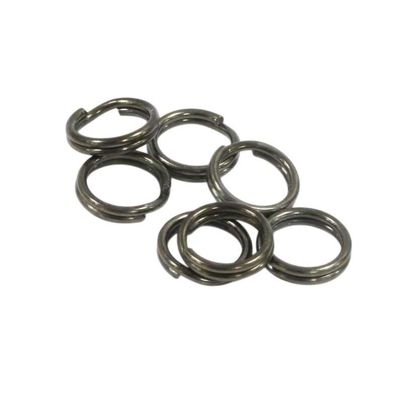 Кольца заводные EX-Strong Split Ring №13 100кг черн. 10шт Волжанка | Оружейный магазин «Макарыч»