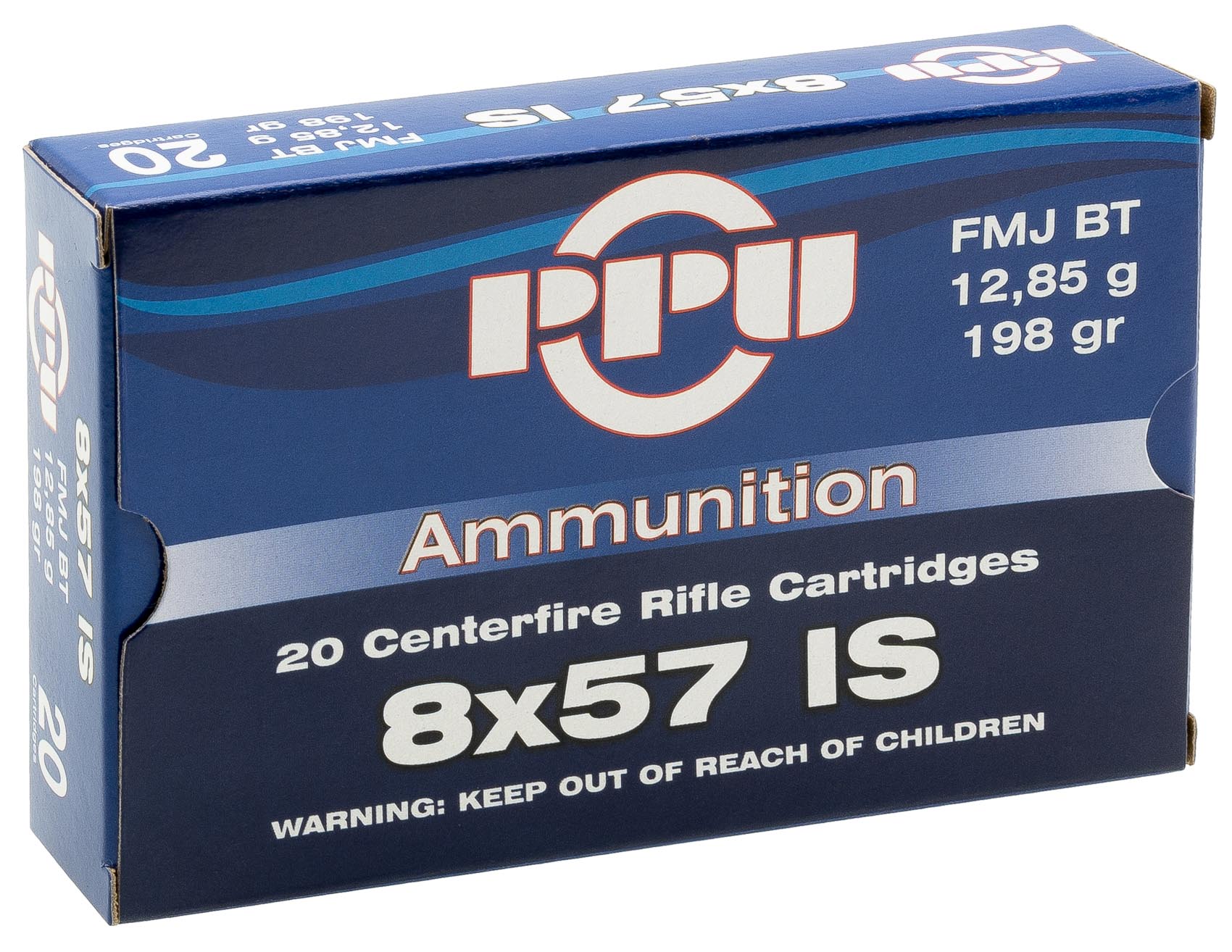 8*57 JS FMJ BT 12,85г.экспанс. (20шт) PPU | Оружейный магазин «Макарыч»