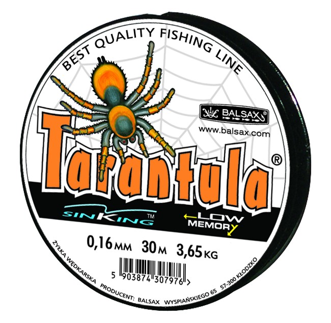 Леска Tarantula 30м 0,08 (0,95кг) | Оружейный магазин «Макарыч»