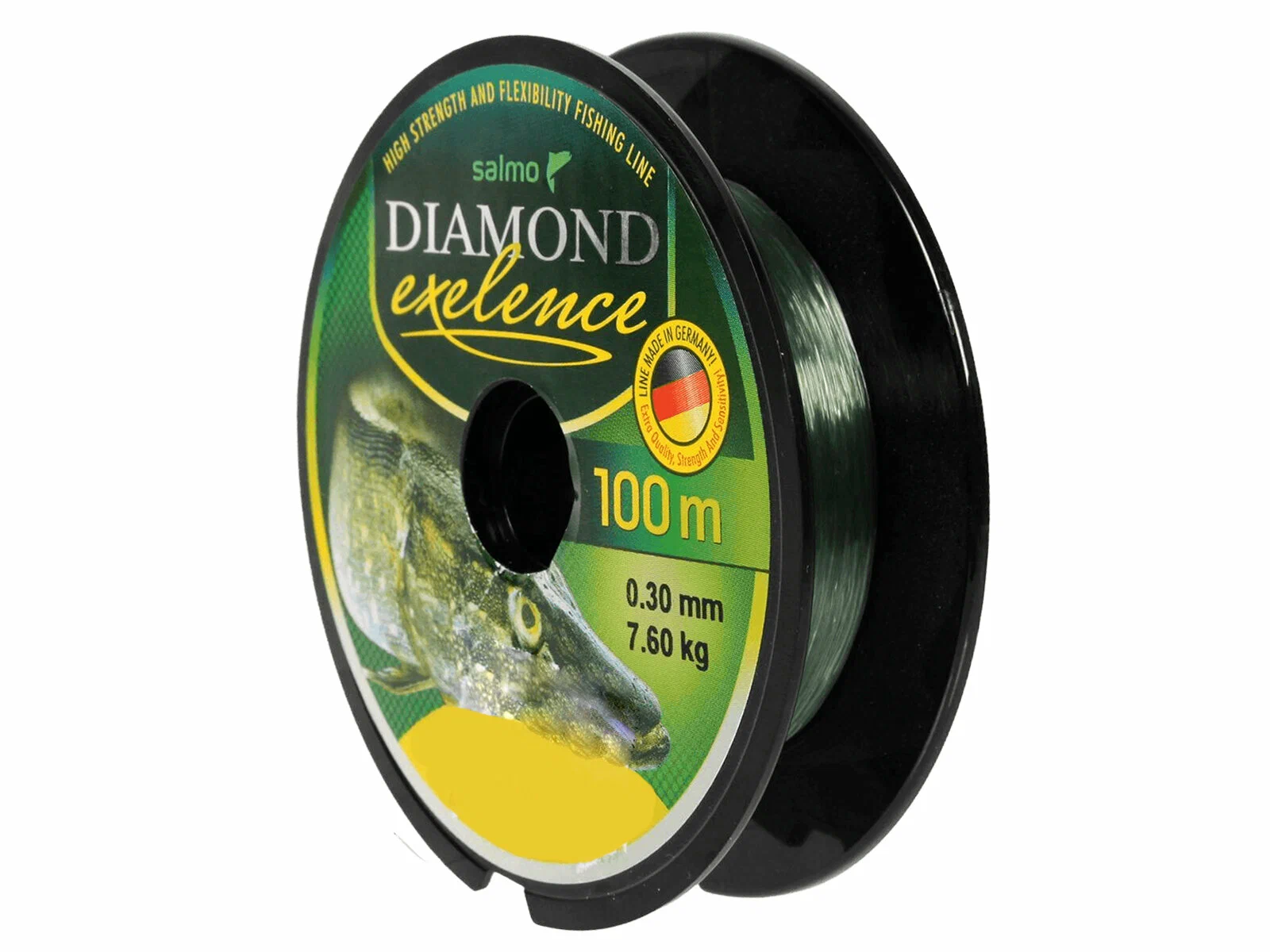 Леска моно Diamond Exelence 100м 0,32 Salmo | Оружейный магазин «Макарыч»