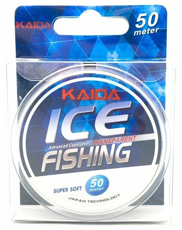 Леска "Kaida" Ice Fishing 50м 0,083мм | Оружейный магазин «Макарыч»