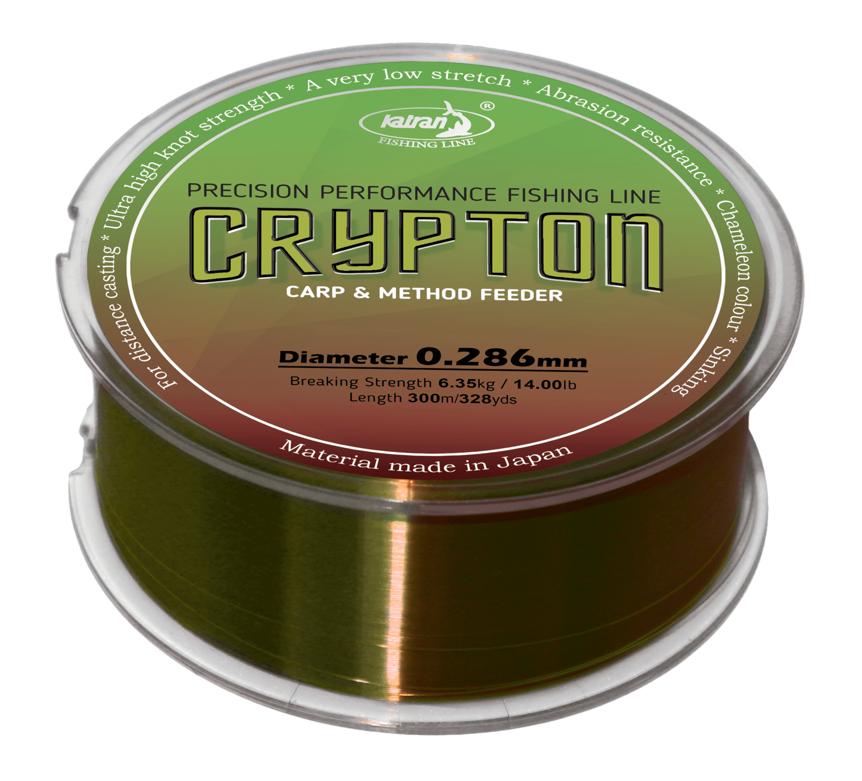Леска KREPTON Carp 300м 0,16 | Оружейный магазин «Макарыч»