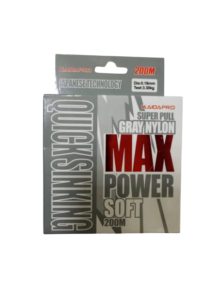 Леска "Kaida" Max Power 200м 0,180 | Оружейный магазин «Макарыч»