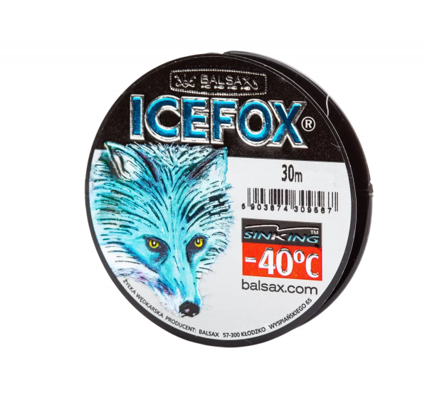 Леска BALSAX Ice Fox 30м 0,08 (0,88кг) | Оружейный магазин «Макарыч»
