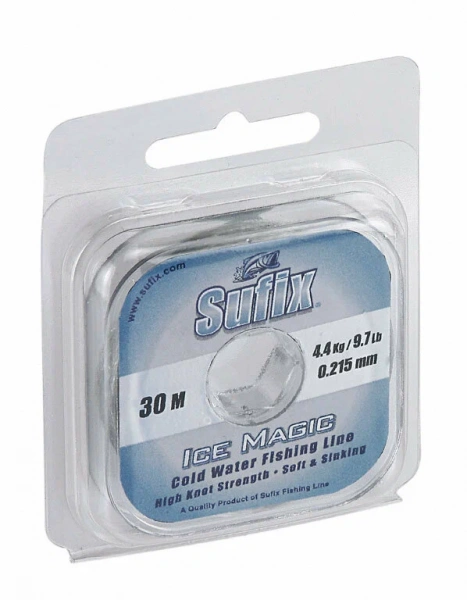 ЛЕСКА Sufix Ice Magic Clear (блистер) 30м 0.085мм. DS1UF008024A4I | Оружейный магазин «Макарыч»