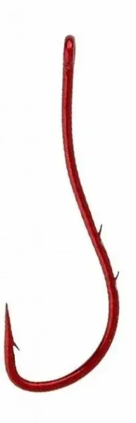 Одинарный крючок №12 red Owner 53118 | Оружейный магазин «Макарыч»