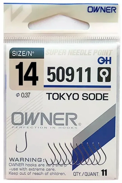 Одинарный крючок Tokyo Sode 50911-14 | Оружейный магазин «Макарыч»