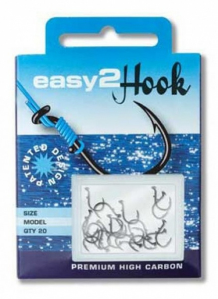Крючки Easy 2 Hook Allround универс #6 black 20шт Волжанка | Оружейный магазин «Макарыч»