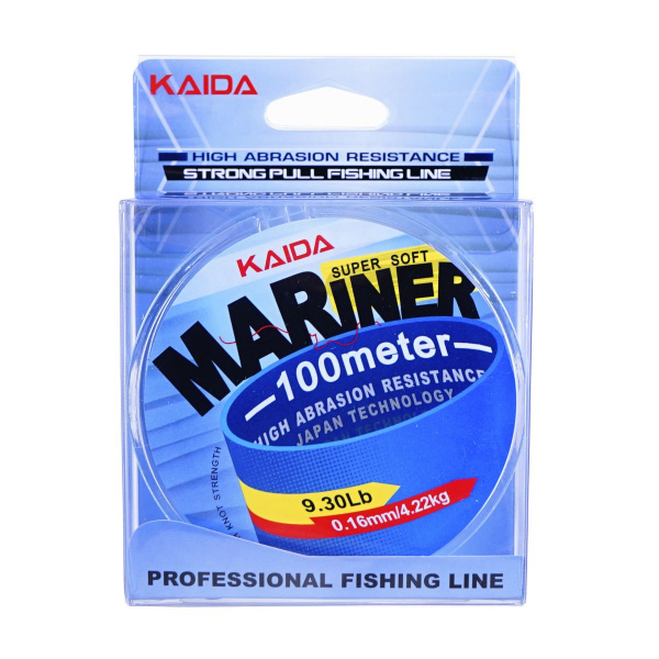 Леска "Kaida" MARINER 100м 0,30мм | Оружейный магазин «Макарыч»