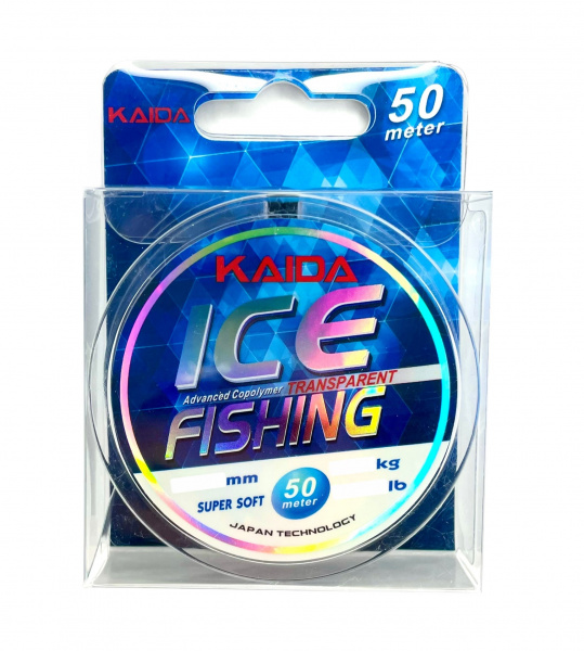 Леска "Kaida" Ice Fishing 50м 0.074мм | Оружейный магазин «Макарыч»
