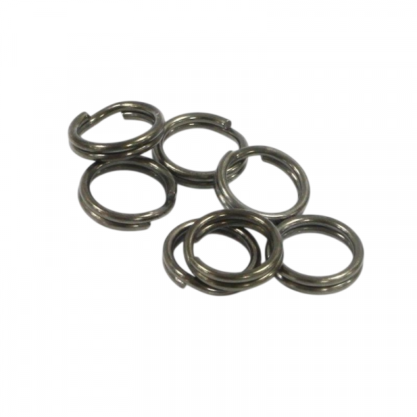 Кольца заводные EX-Strong Split Ring №13 100кг черн. 10шт Волжанка | Оружейный магазин «Макарыч»