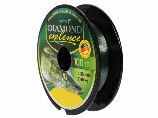 Леска моно Diamond Exelence 100м 0,32 Salmo | Оружейный магазин «Макарыч»